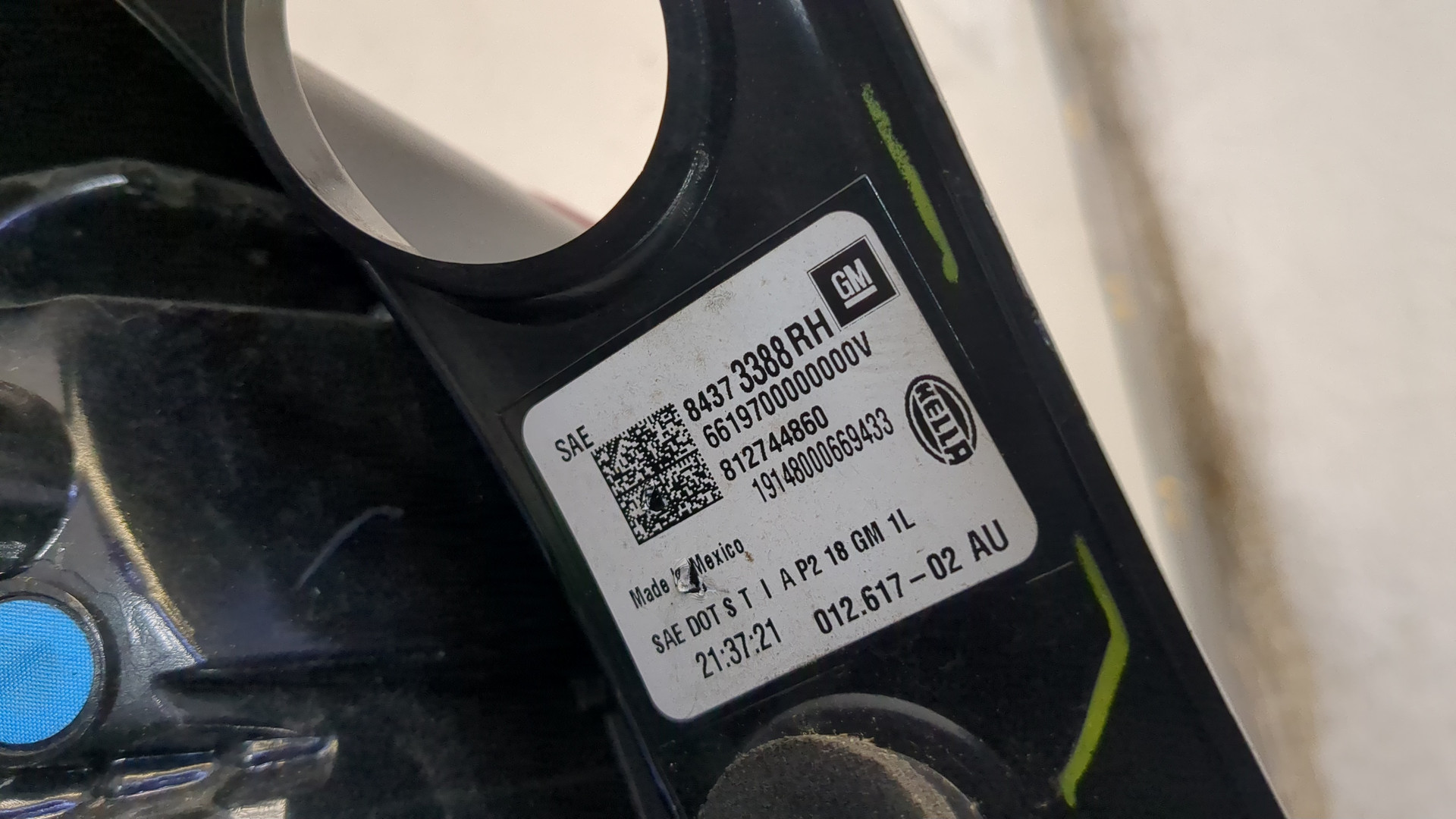 Фонарь задний правый