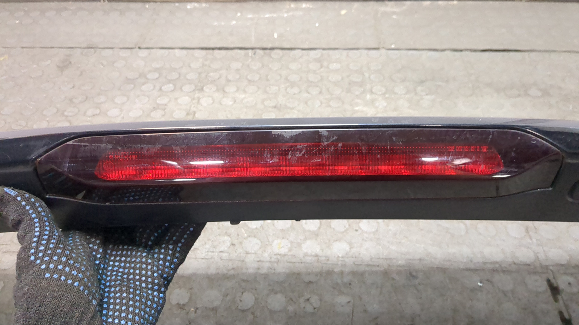 Спойлер переднего бампера