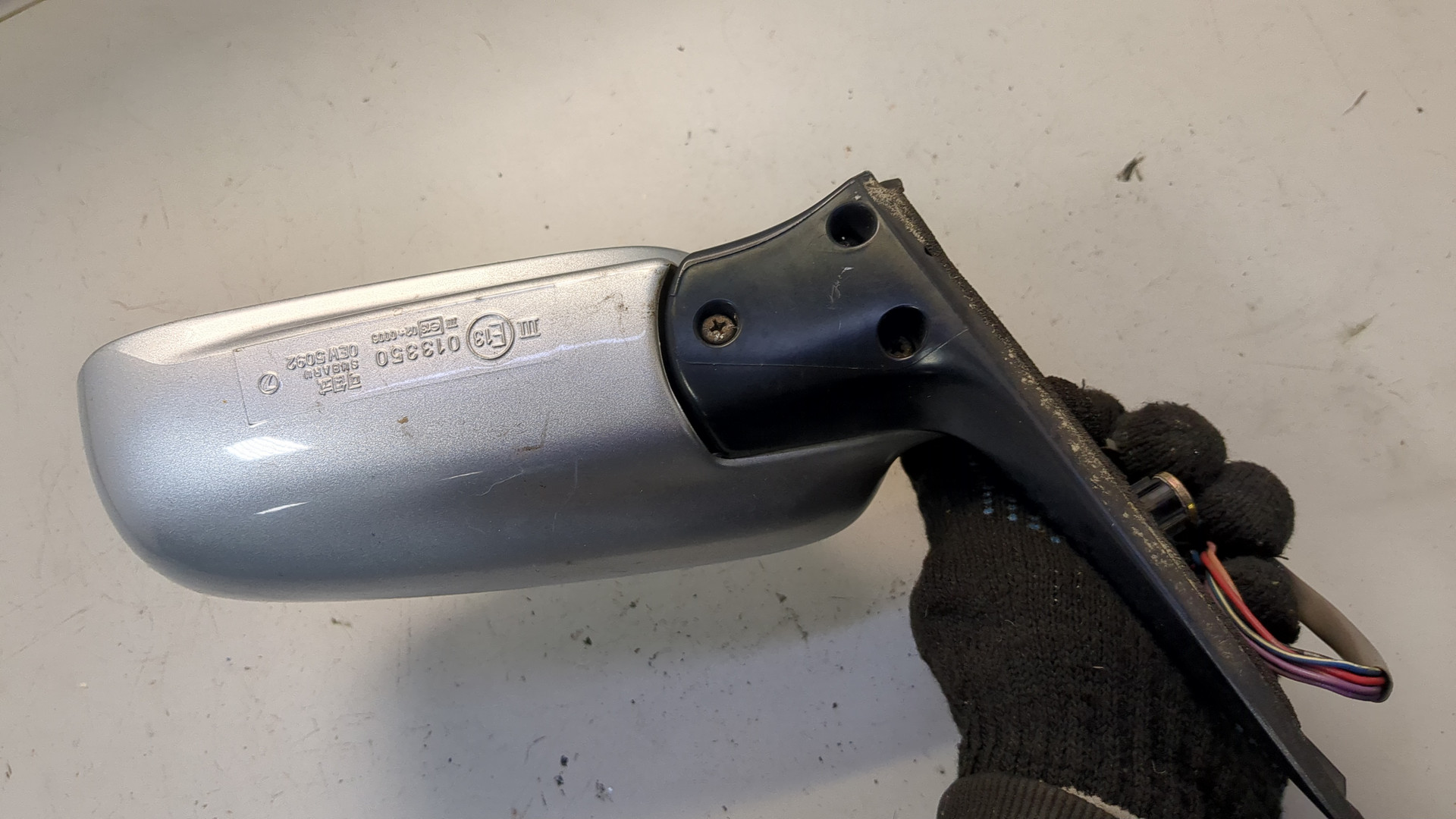 Зеркало левое электрическое