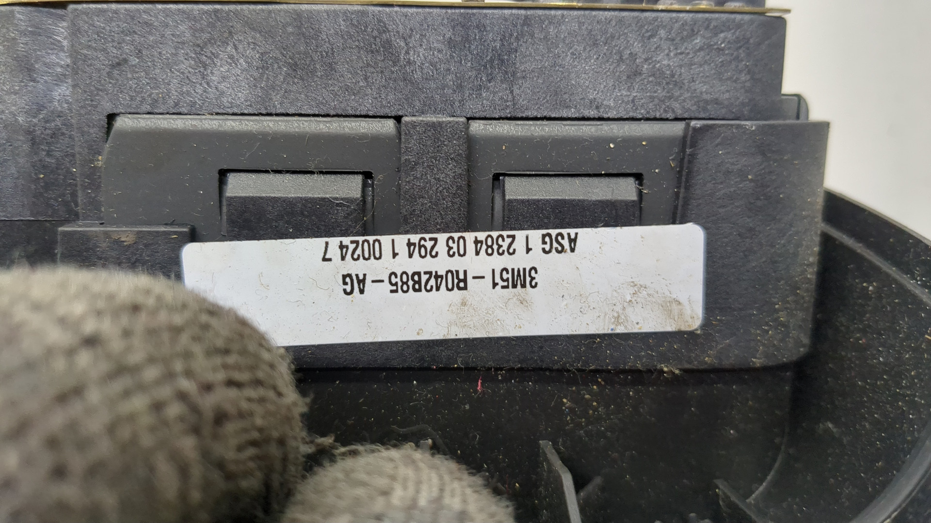 Подушка безопасности в рулевое колесо