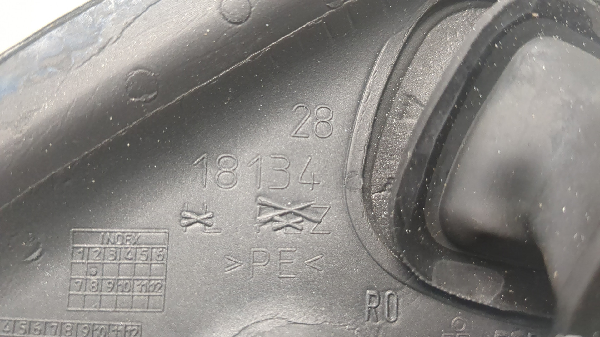 Зеркало правое электрическое