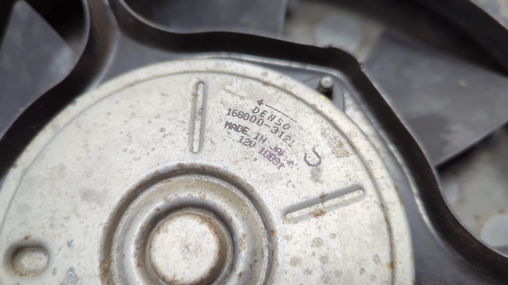 Вентилятор радиатора