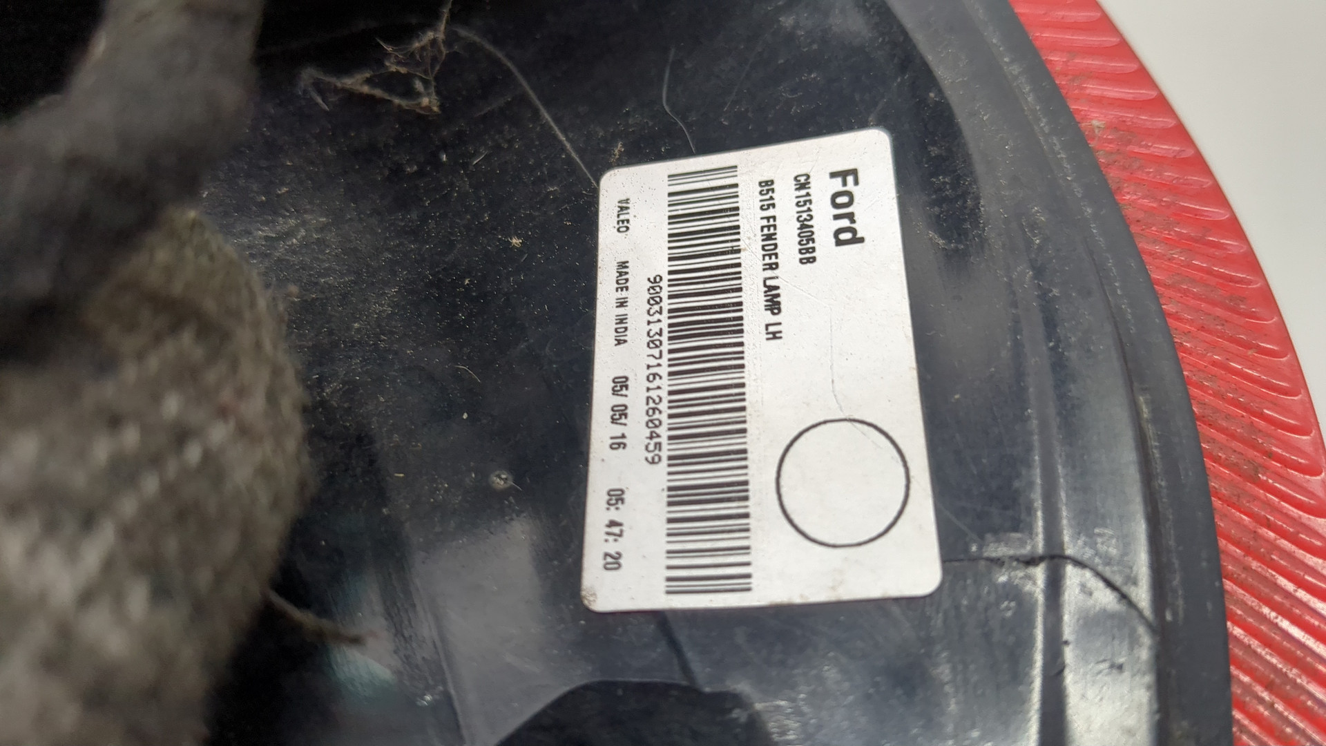 Фонарь задний левый