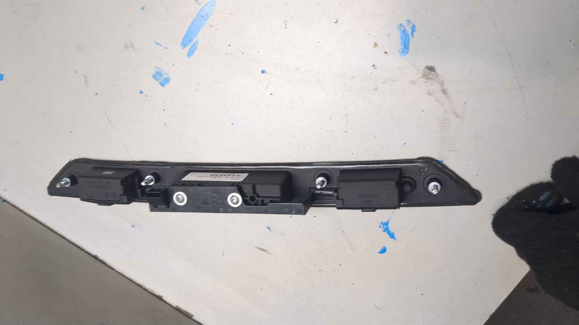 Фонарь подсветки номера