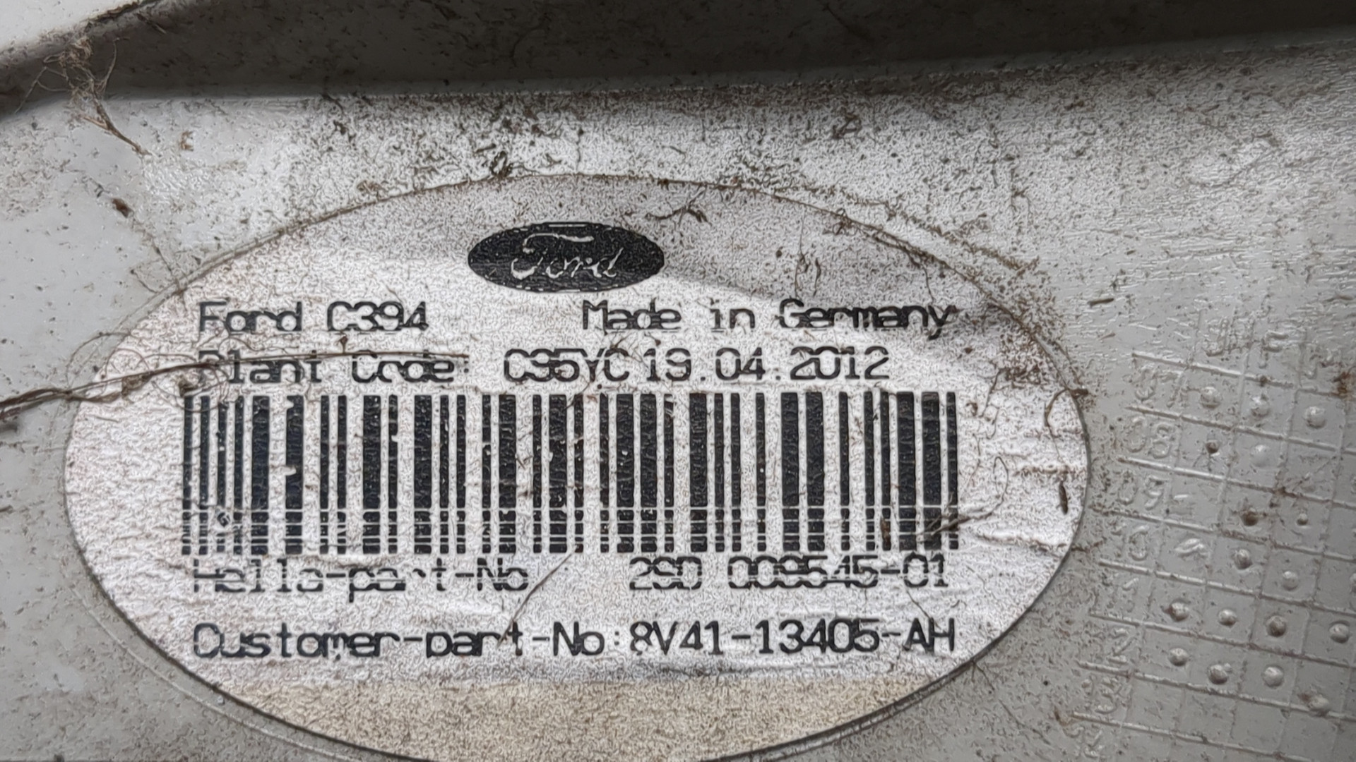 Фонарь задний левый