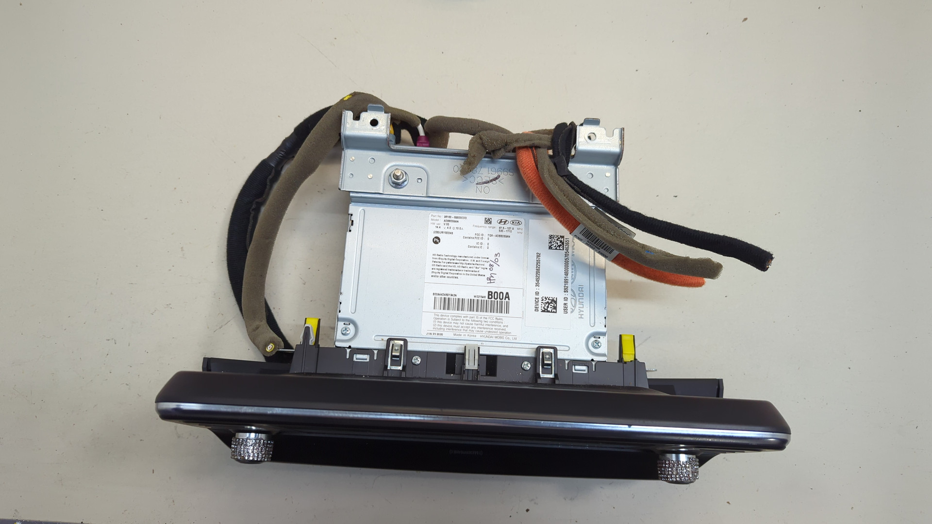 Дисплей проигрывателя CD