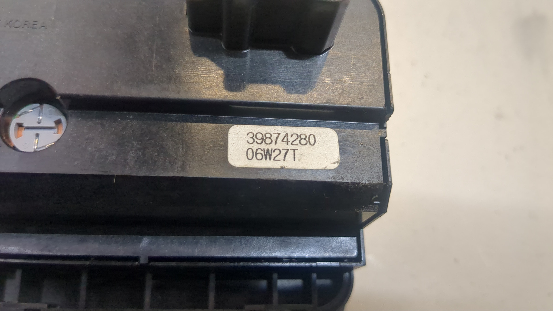 Переключатель отопителя