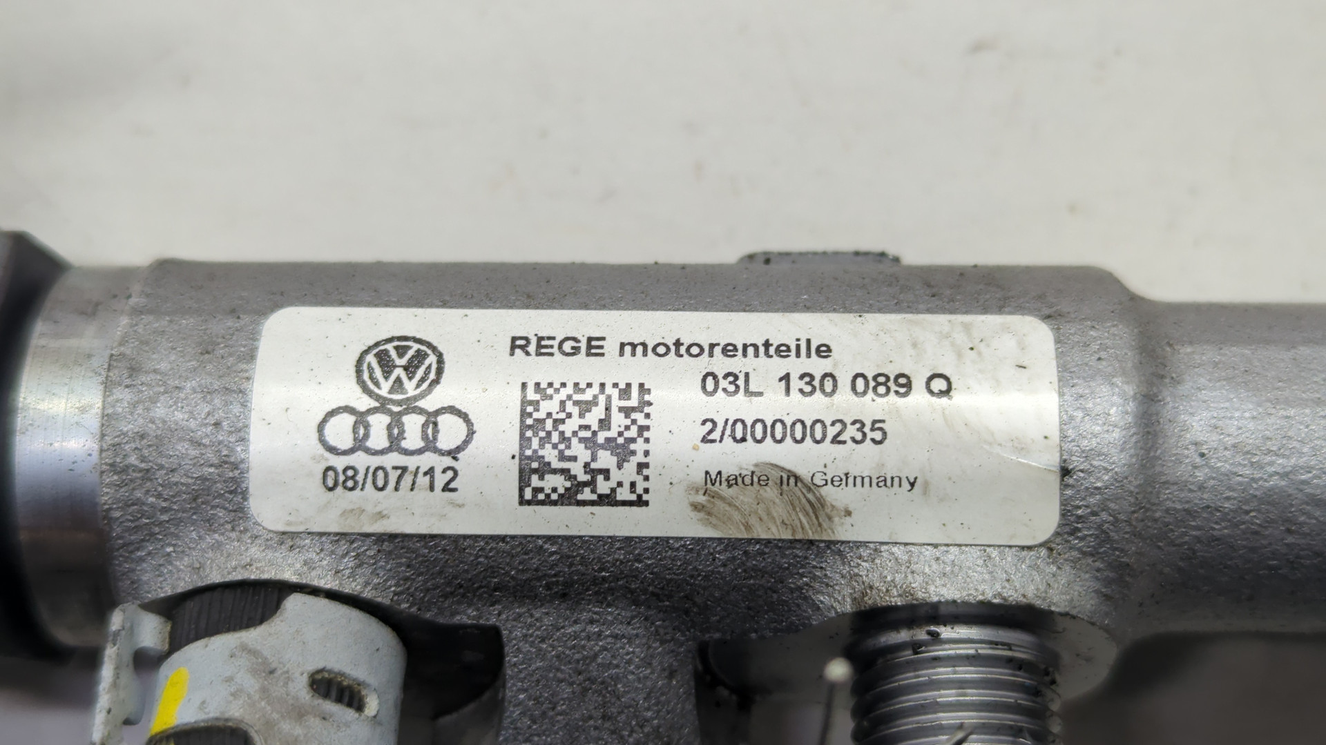 Рейка топливная (рампа)