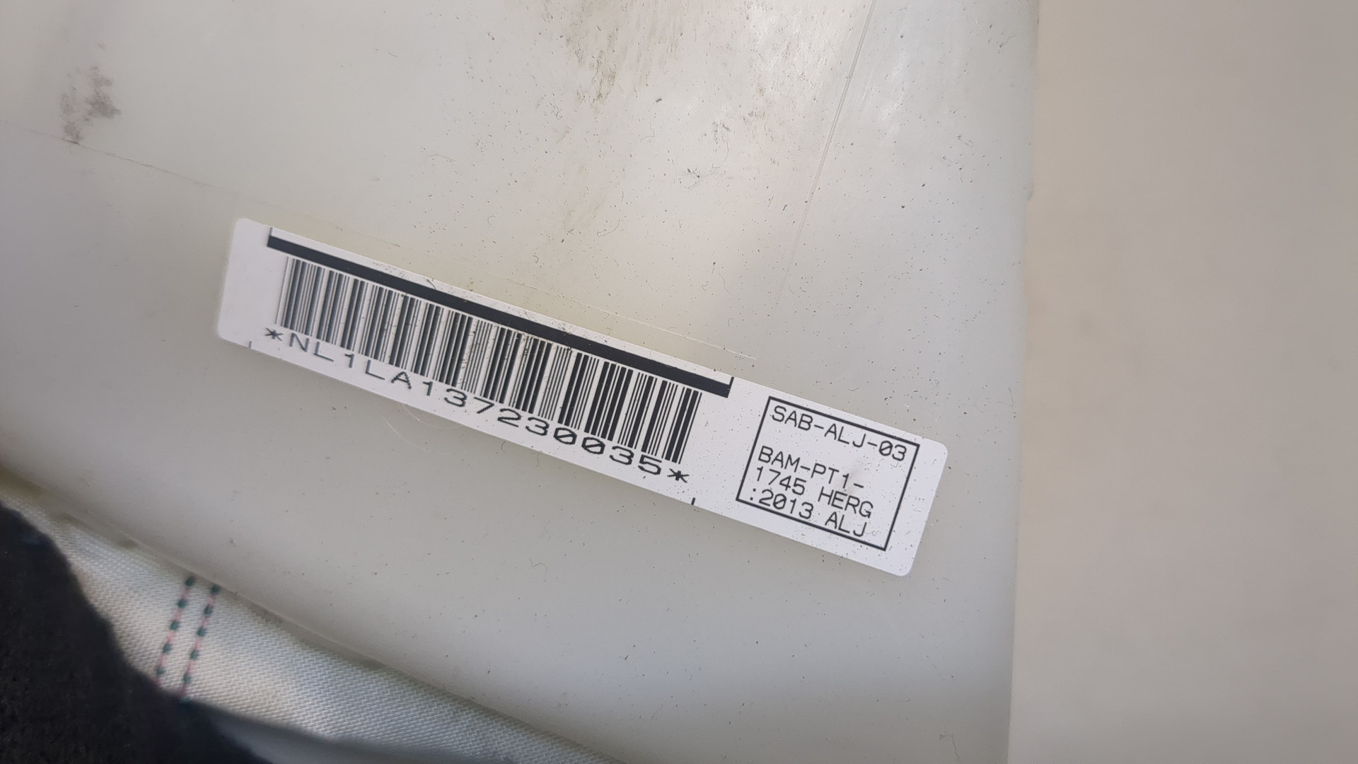 Подушка безопасности боковая (в сиденье)