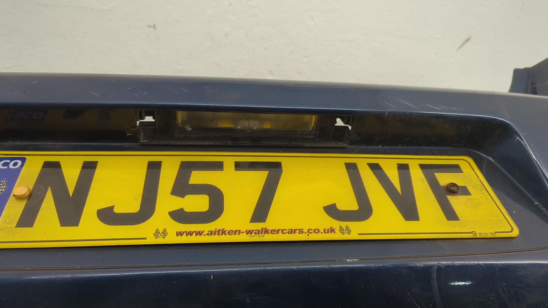 Бампер задний