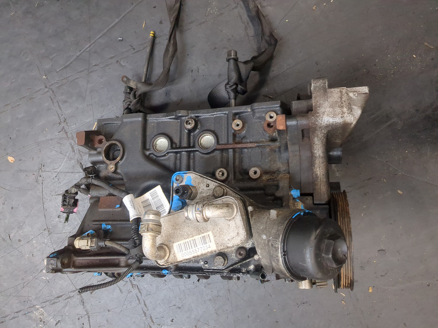 Блок двигателя