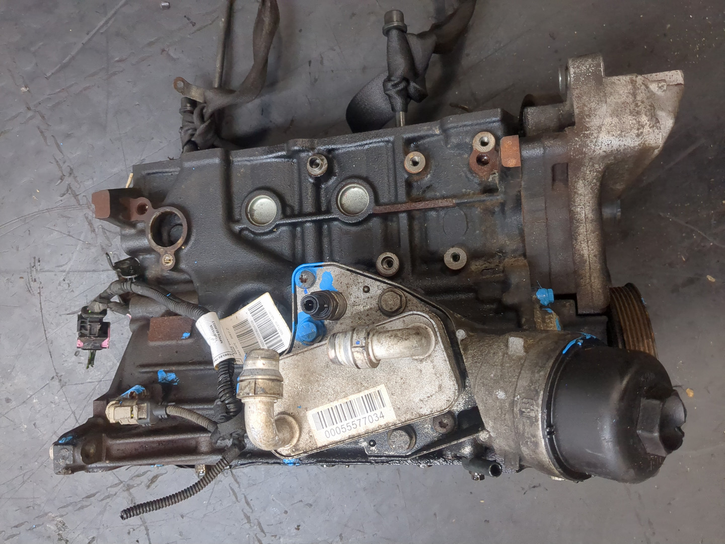 Блок двигателя