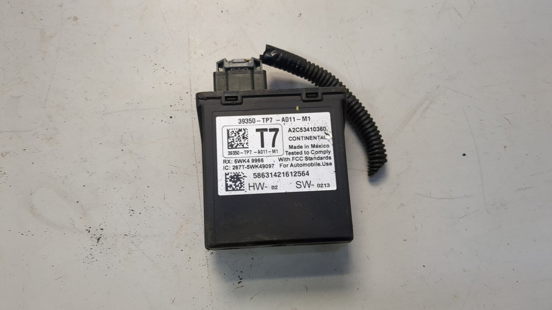 Датчик давления в шине