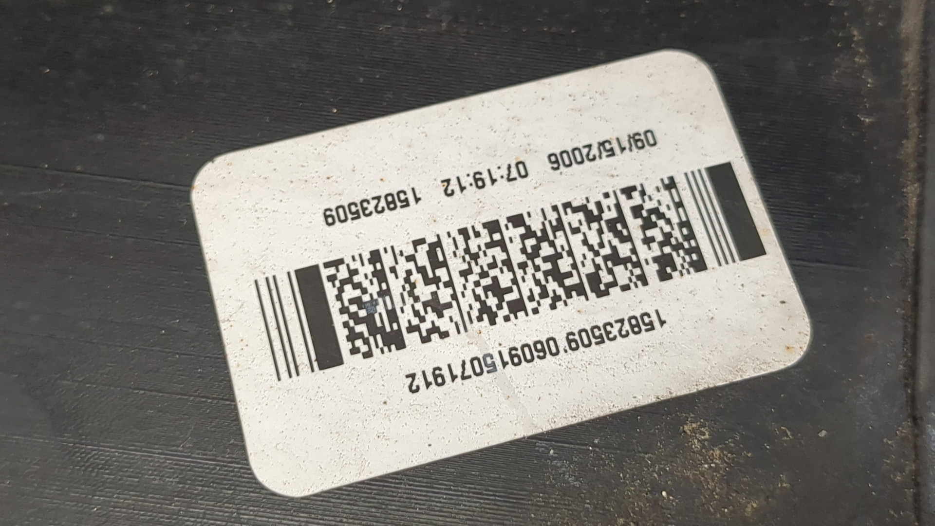 Фонарь задний левый