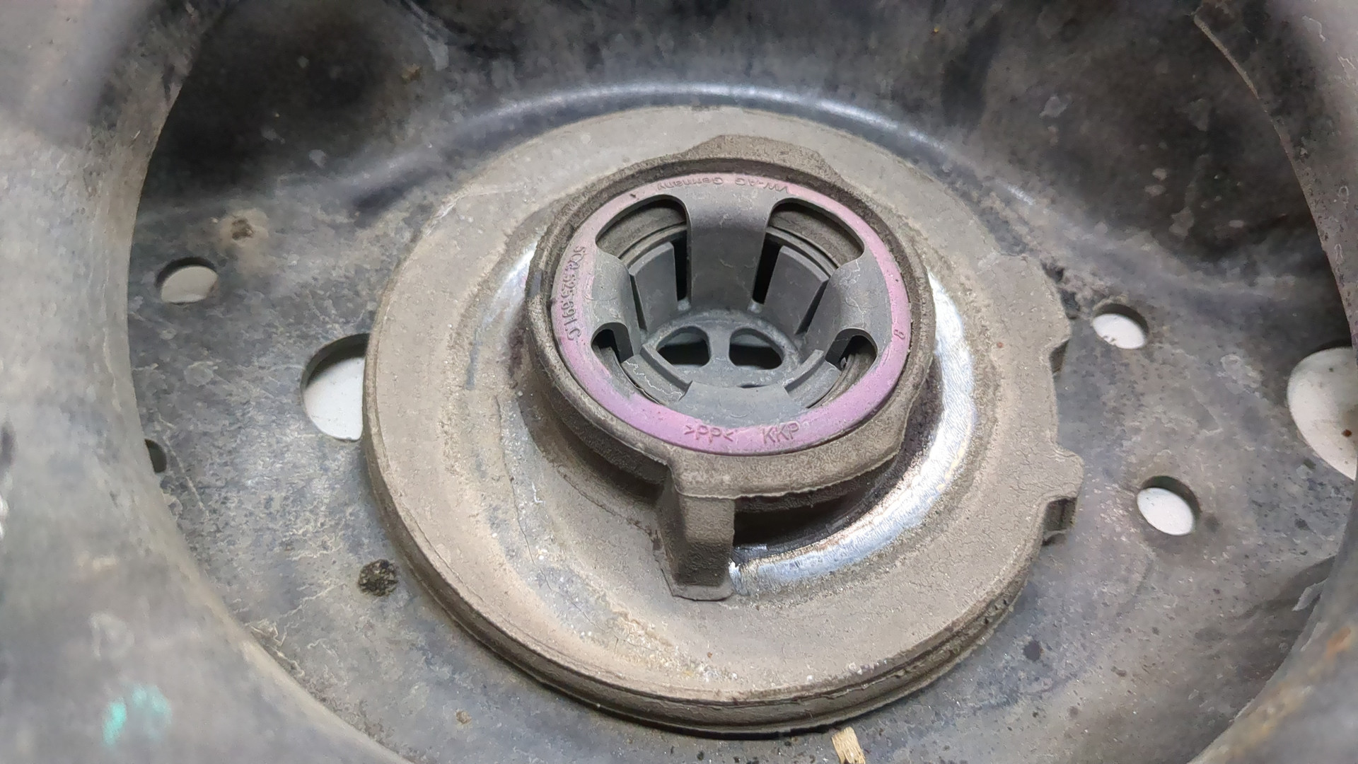 Рычаг задний