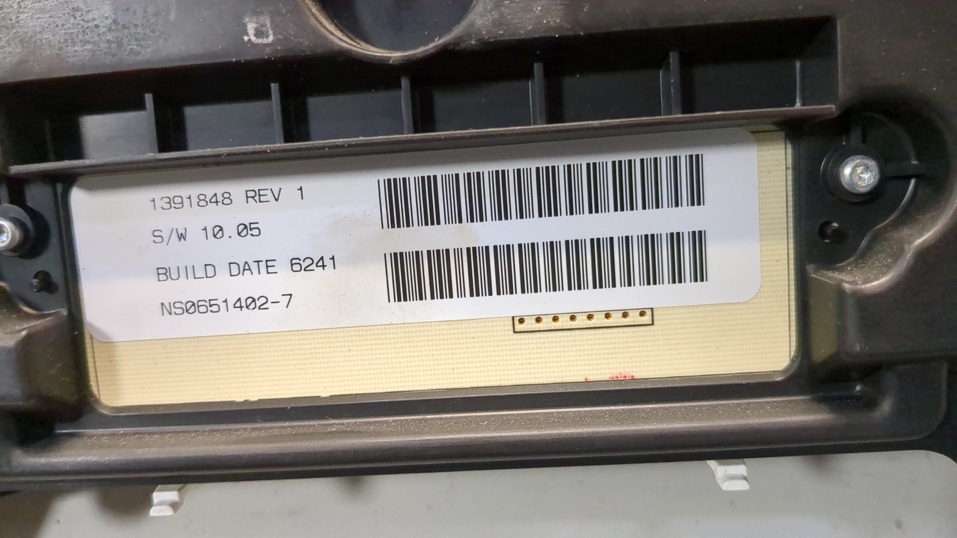 Панель приборов