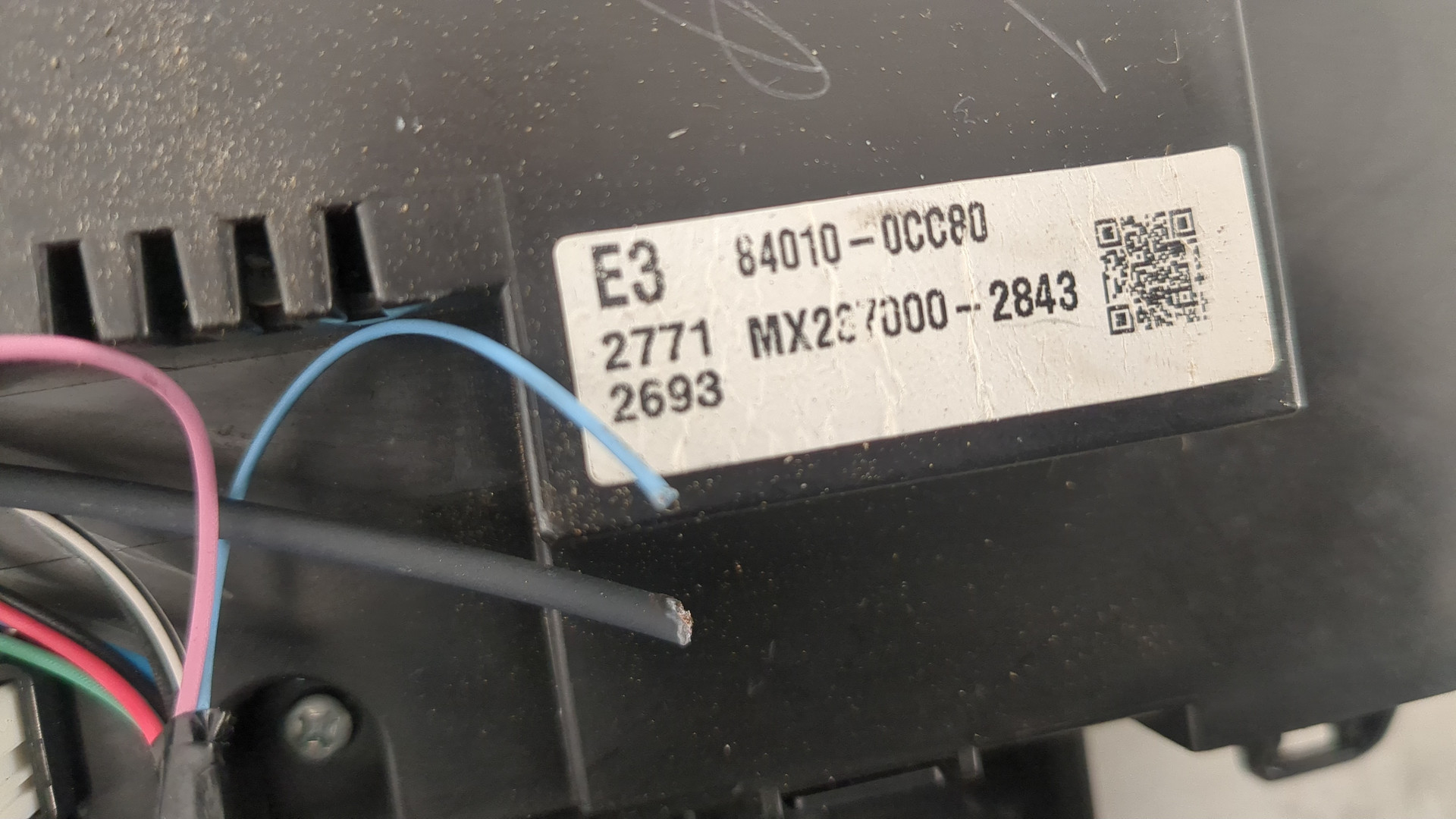 Переключатель отопителя