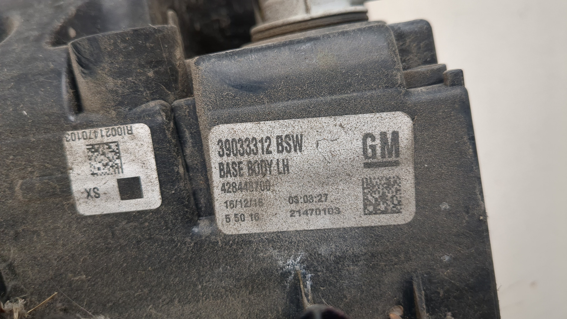 Фонарь задний левый