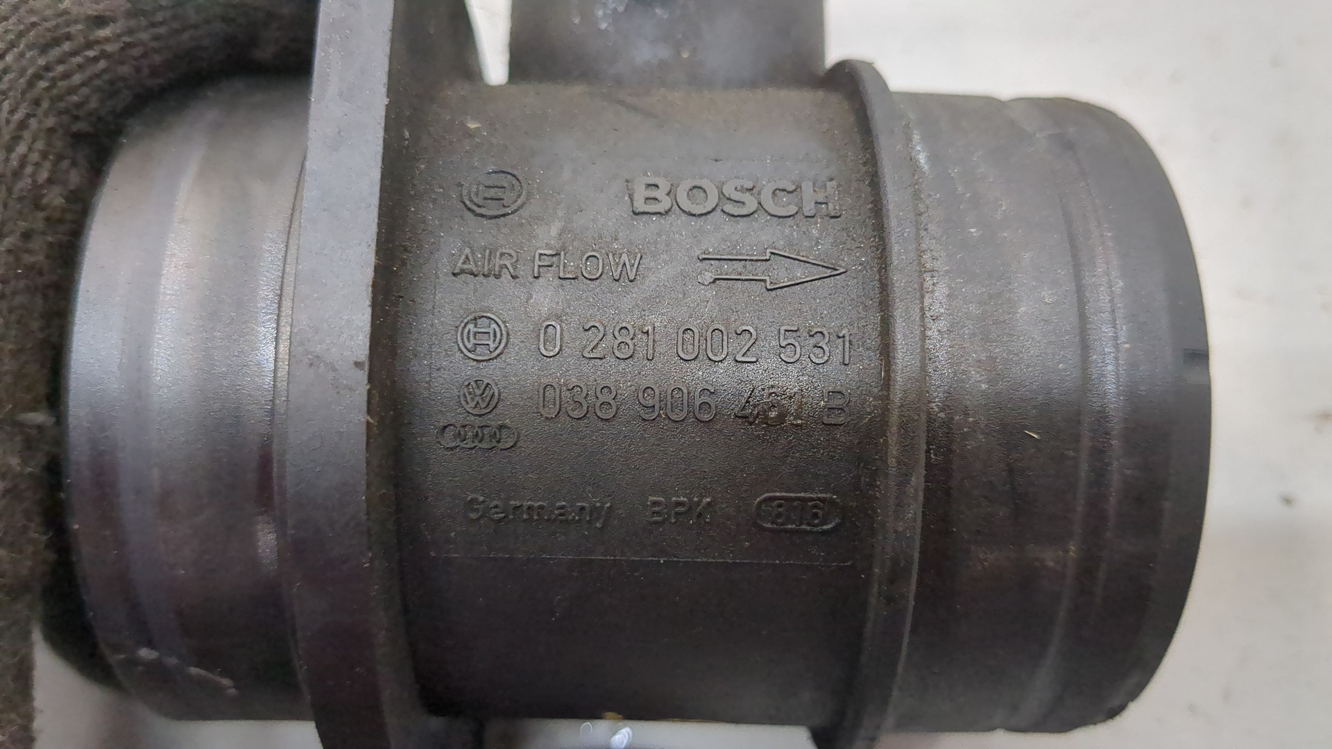 Расходомер воздуха (ДМРВ)