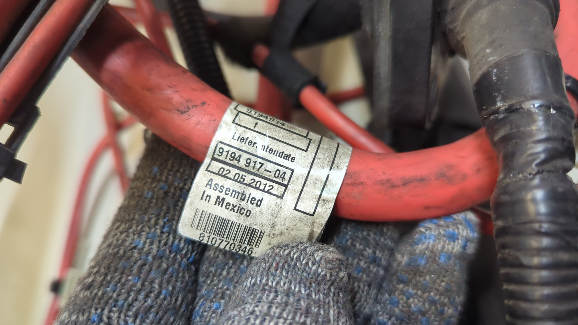 Провод высокого напряжения