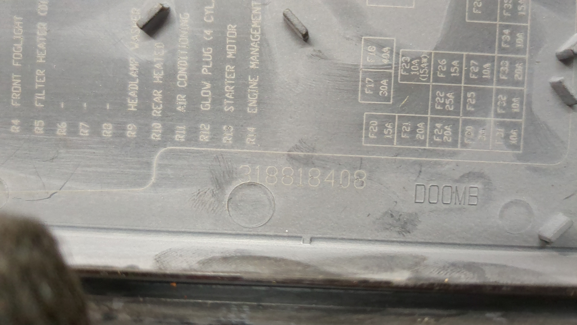 Блок предохранителей