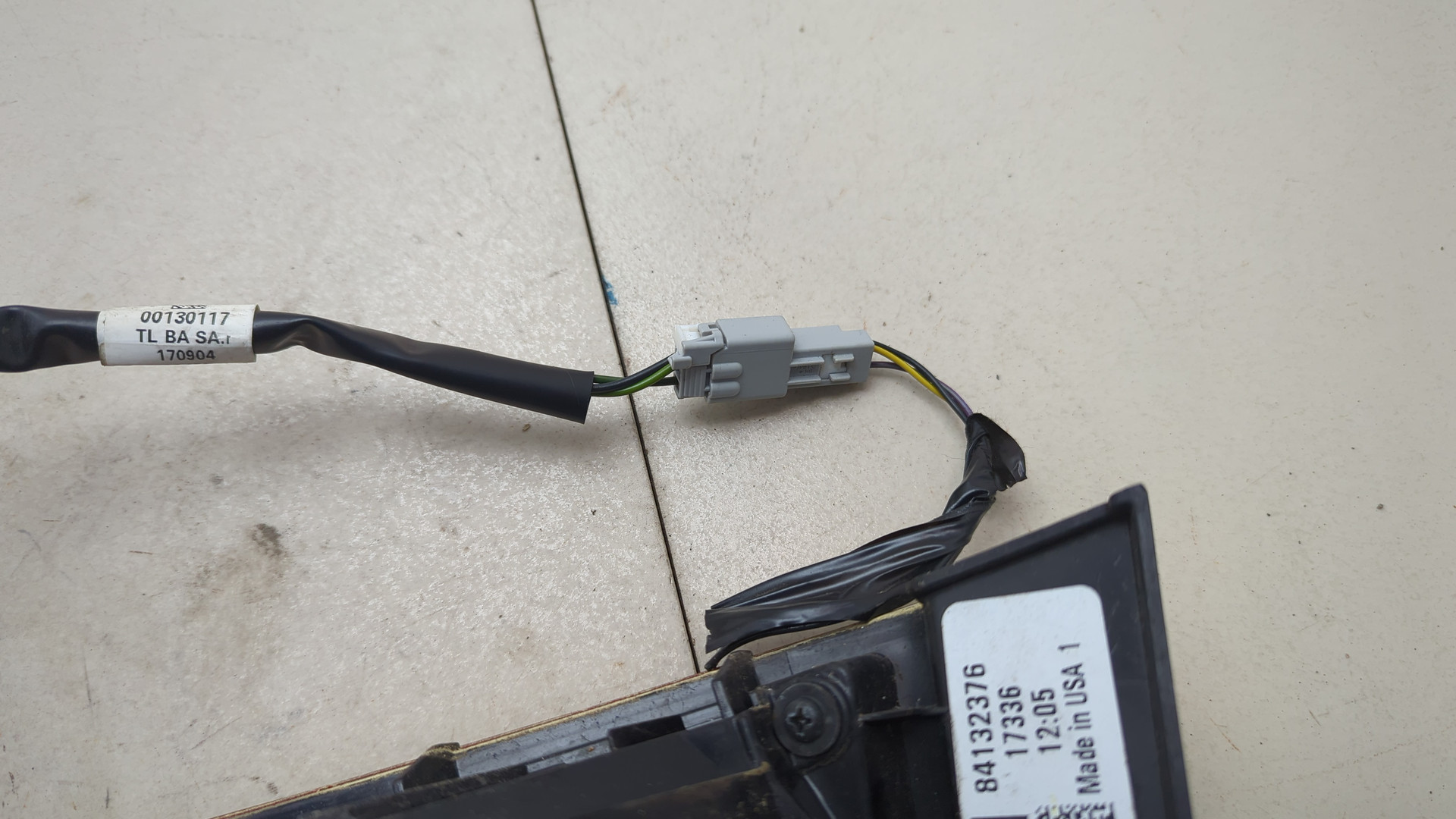 Фонарь задний левый