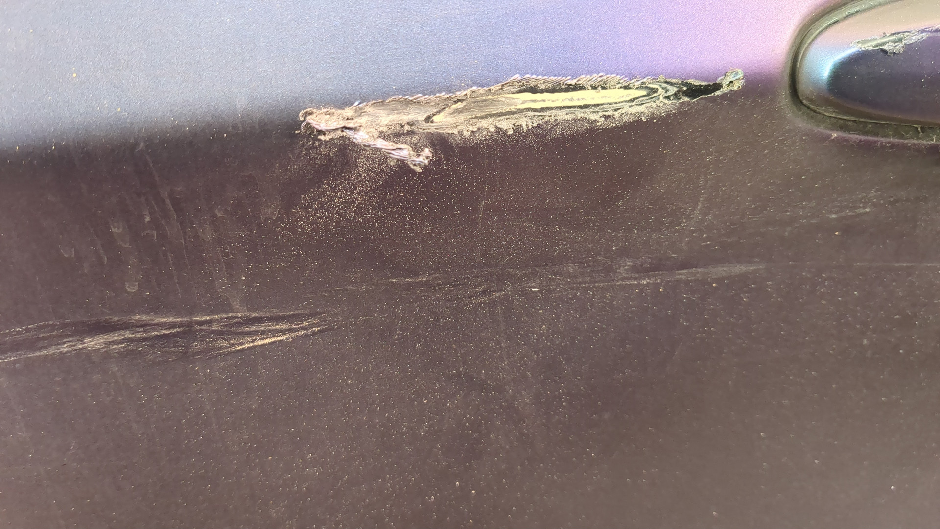 Дверь задняя левая