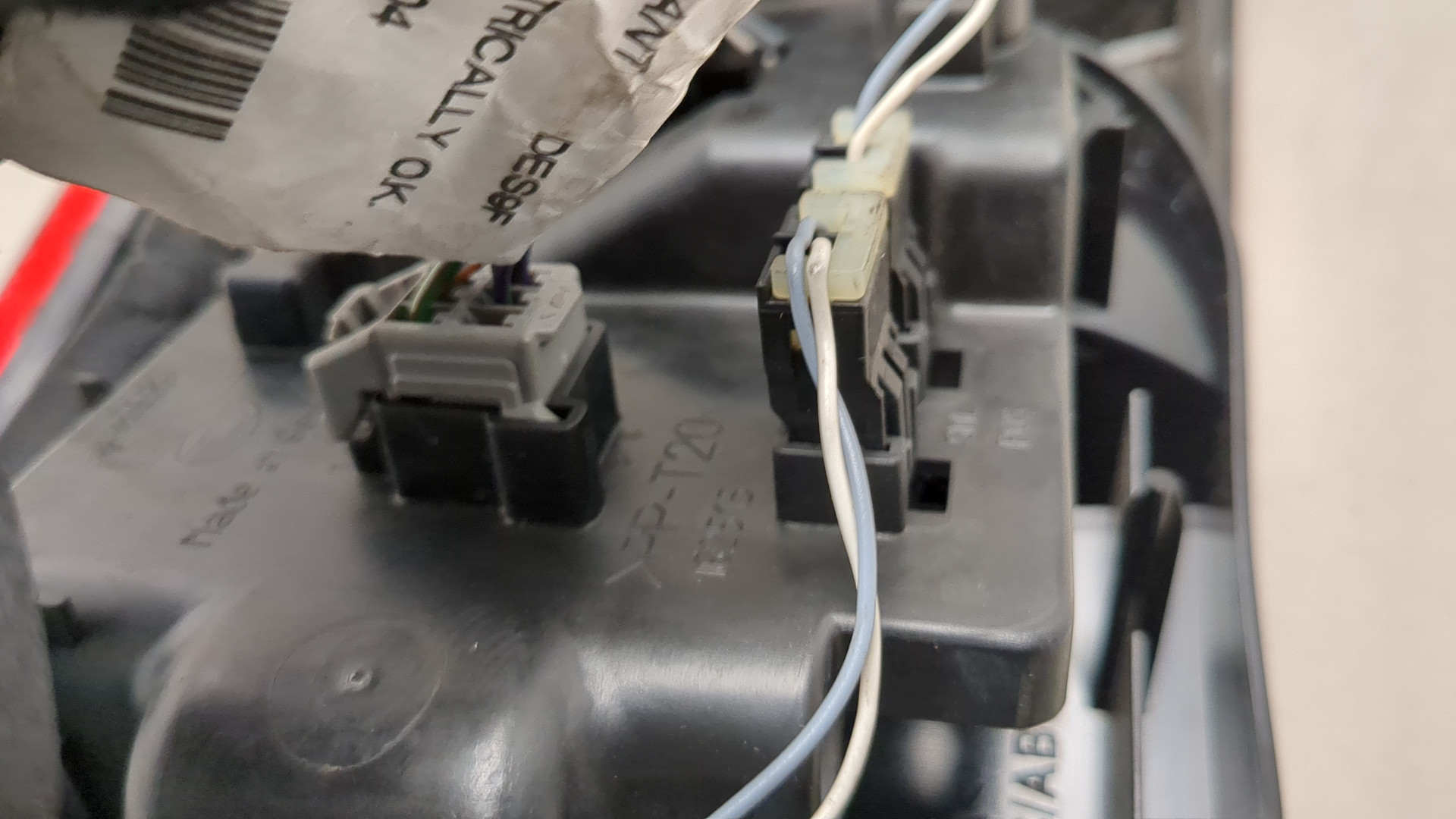 Фонарь задний левый