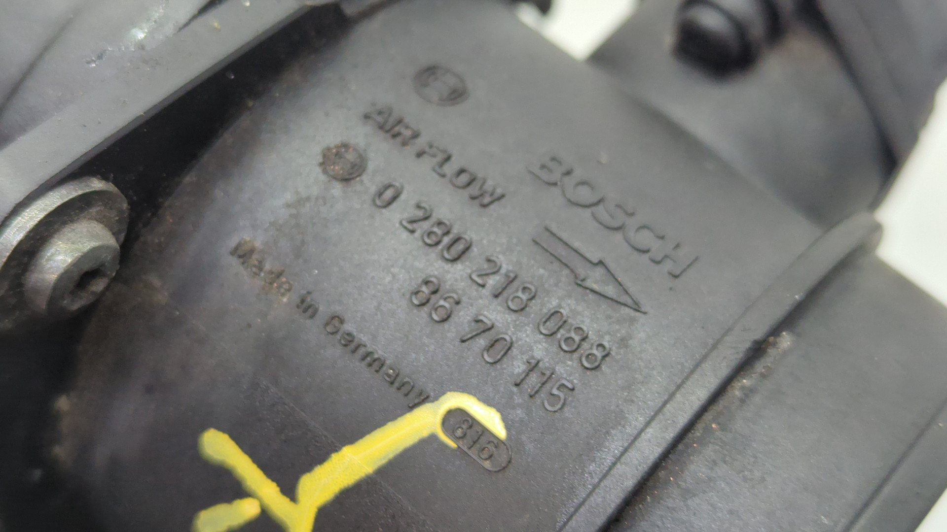 Расходомер воздуха (ДМРВ)