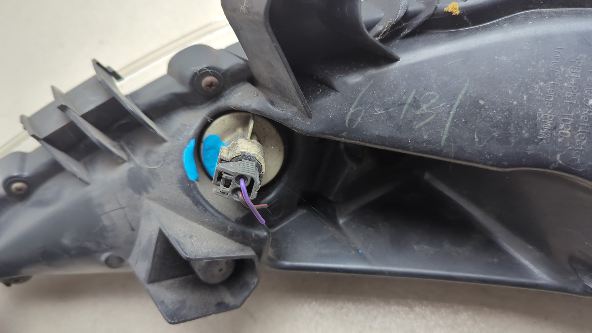 Повторитель на крыло левый