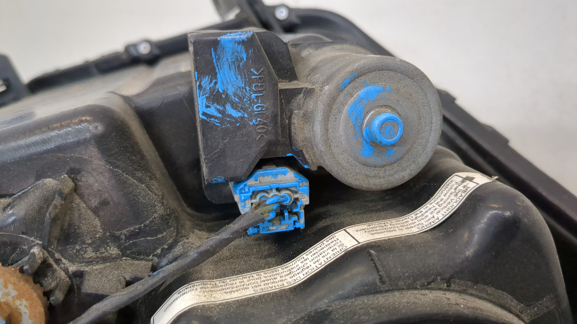 Фара правая