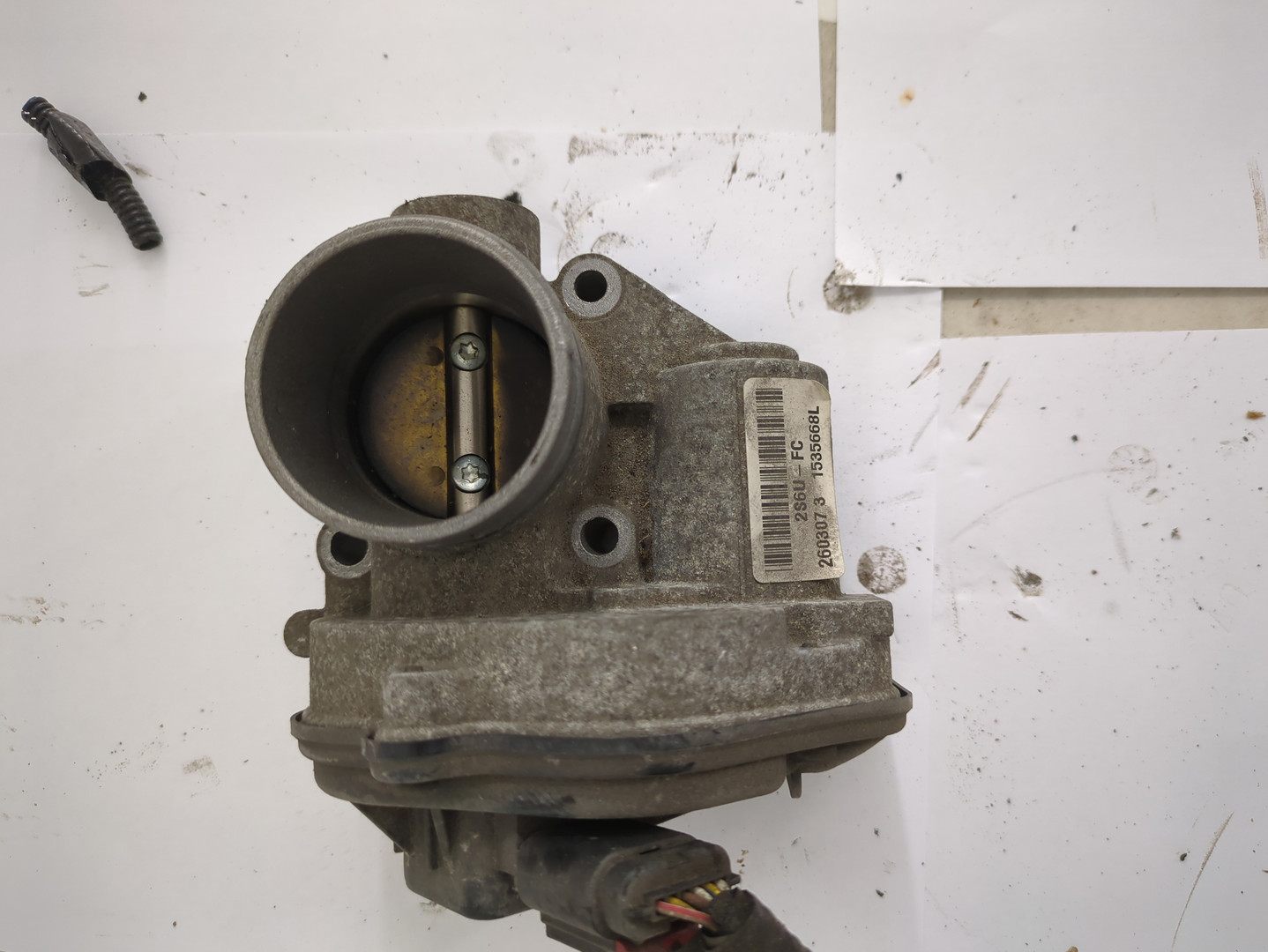 Заслонка дроссельная электрическая