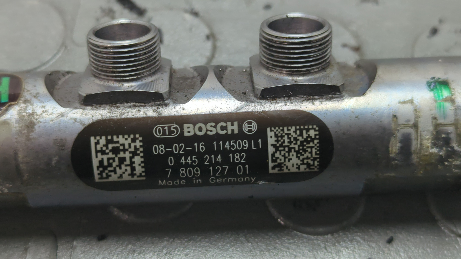 Рейка топливная (рампа)