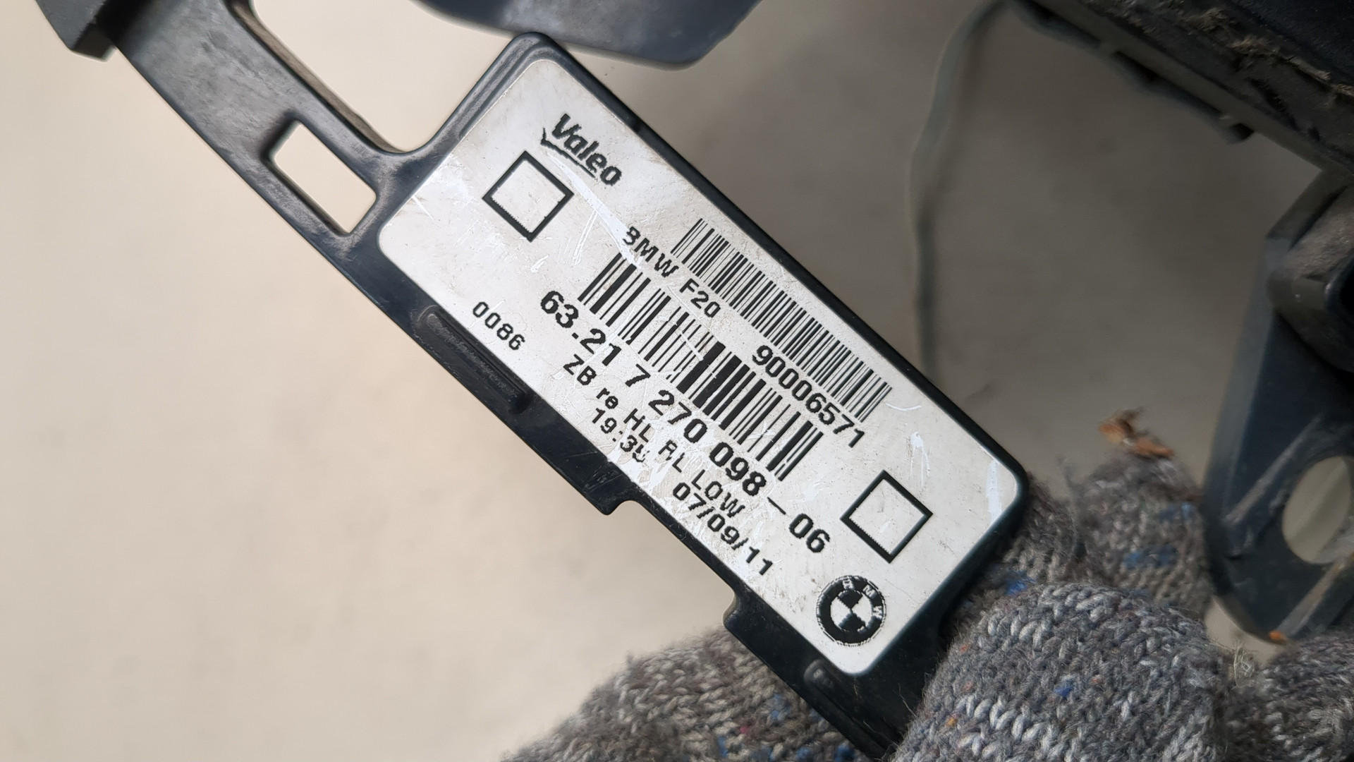 Фонарь задний правый