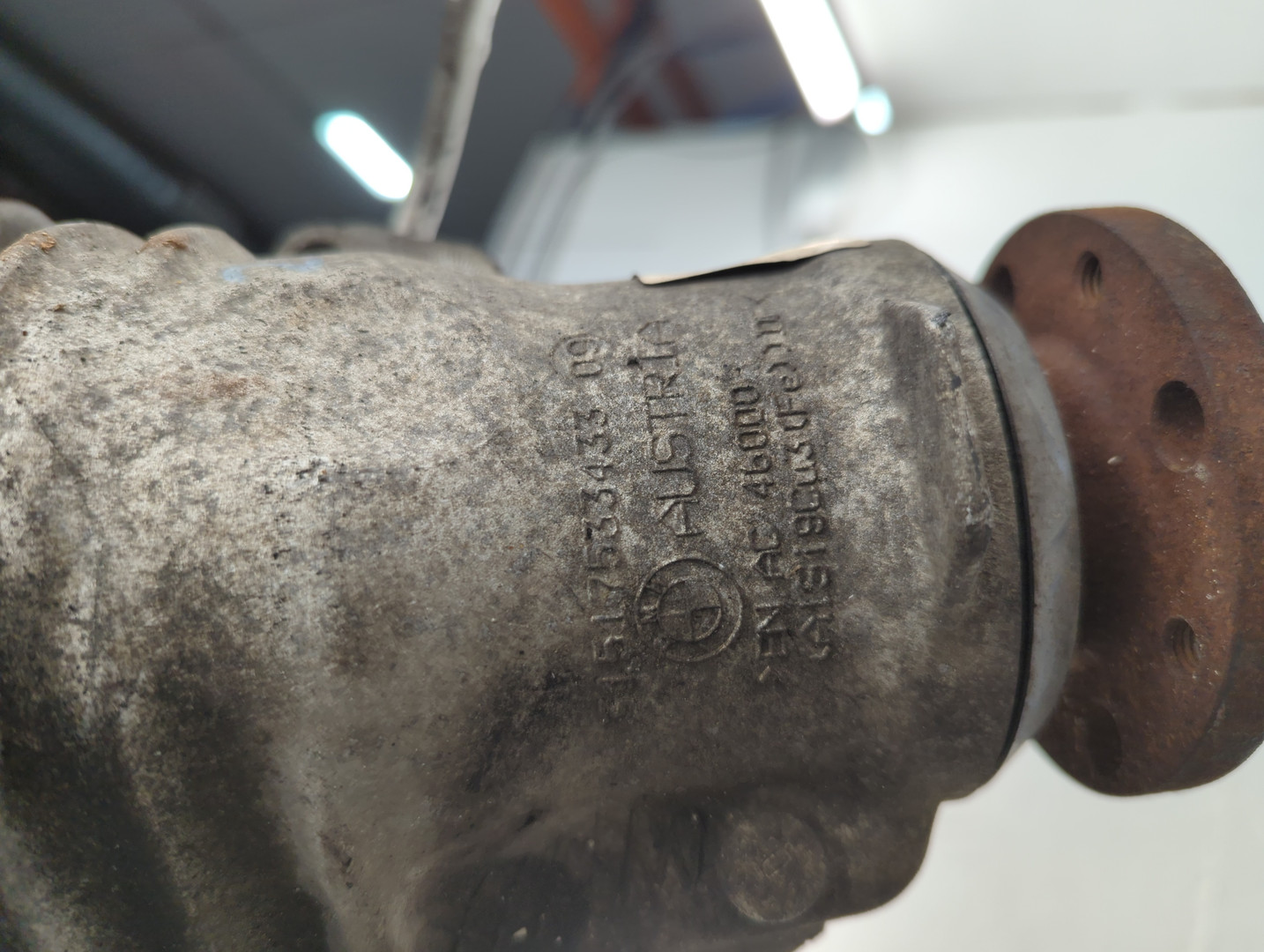 Редуктор переднего моста