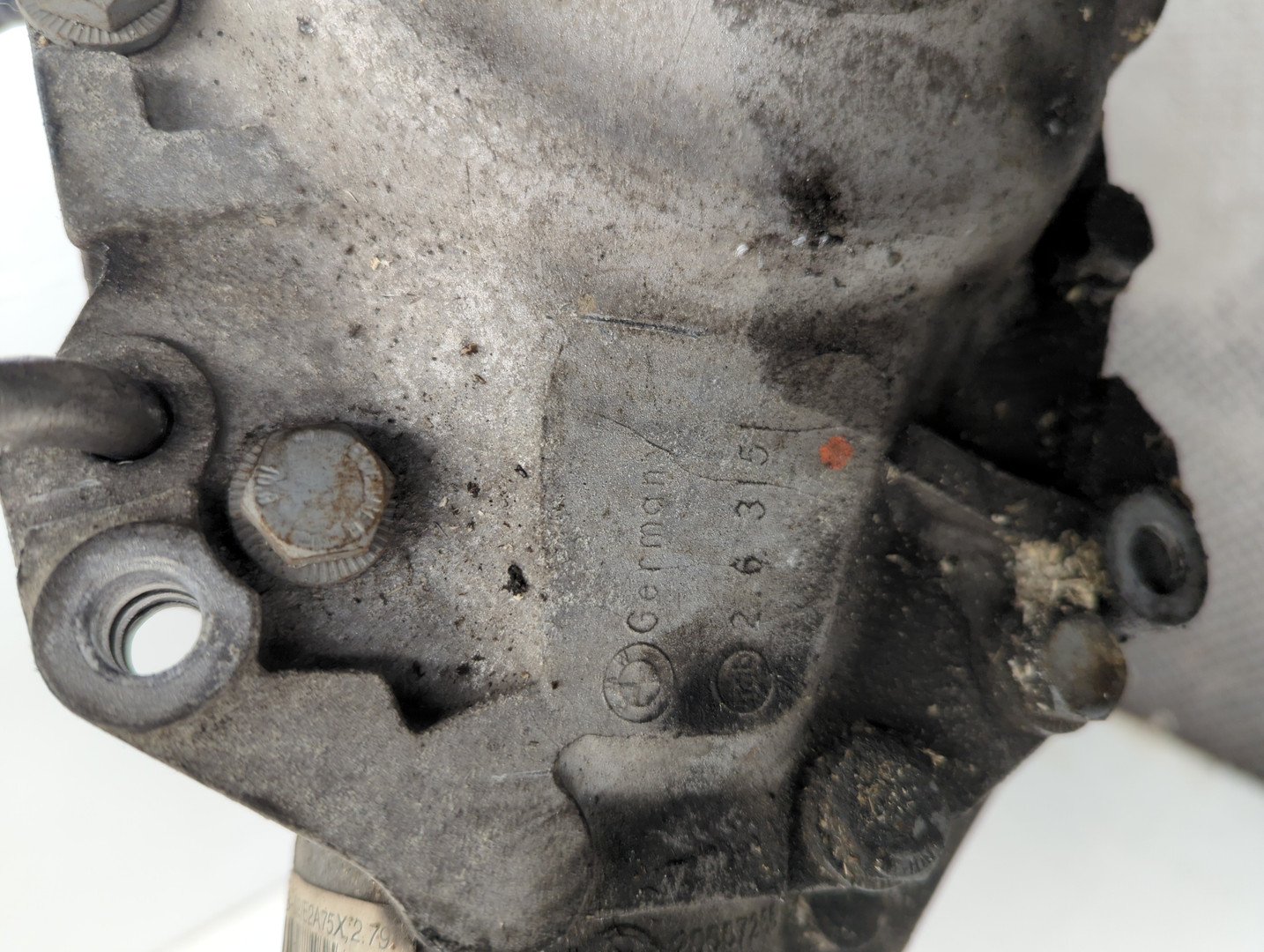 Редуктор переднего моста