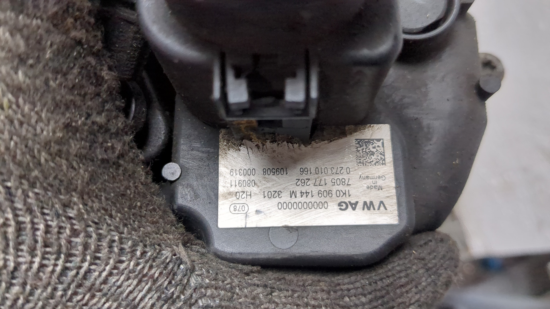 Серводвигатель рулевой рейки