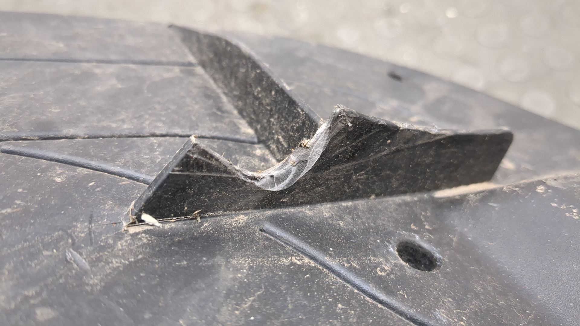 Воздухозаборник (внутри)