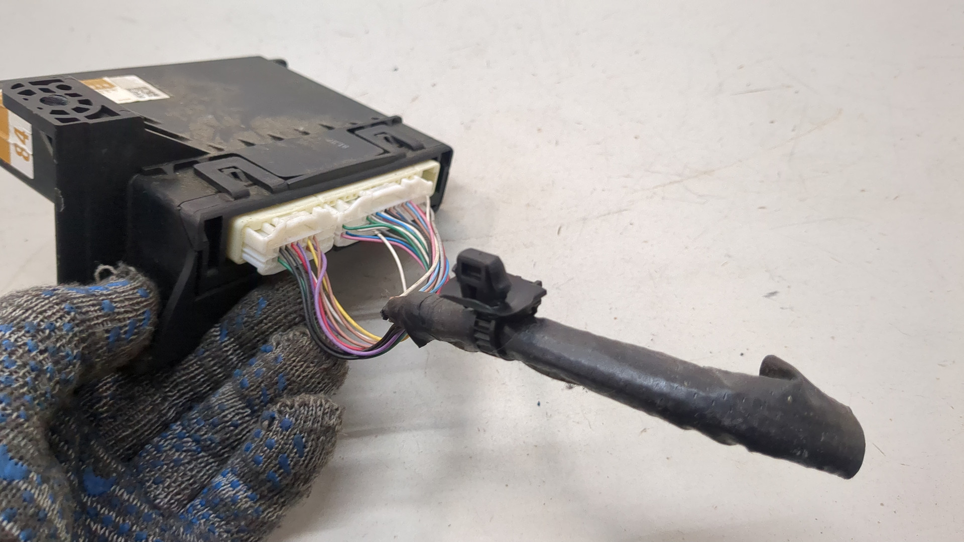 Блок управления климатической установкой