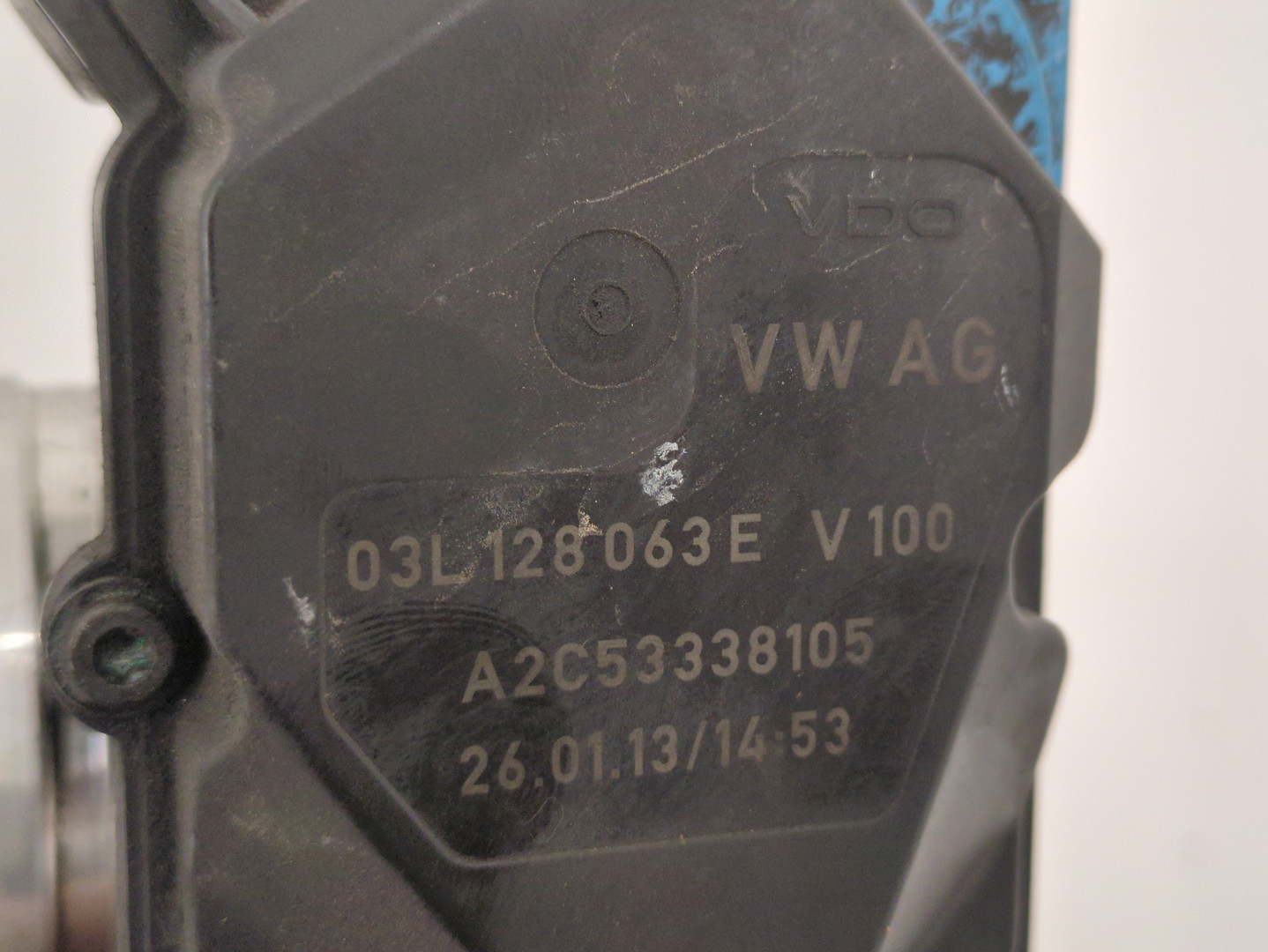 Заслонка дроссельная электрическая