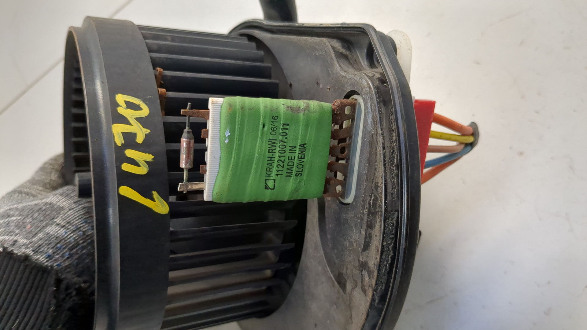 Моторчик печки