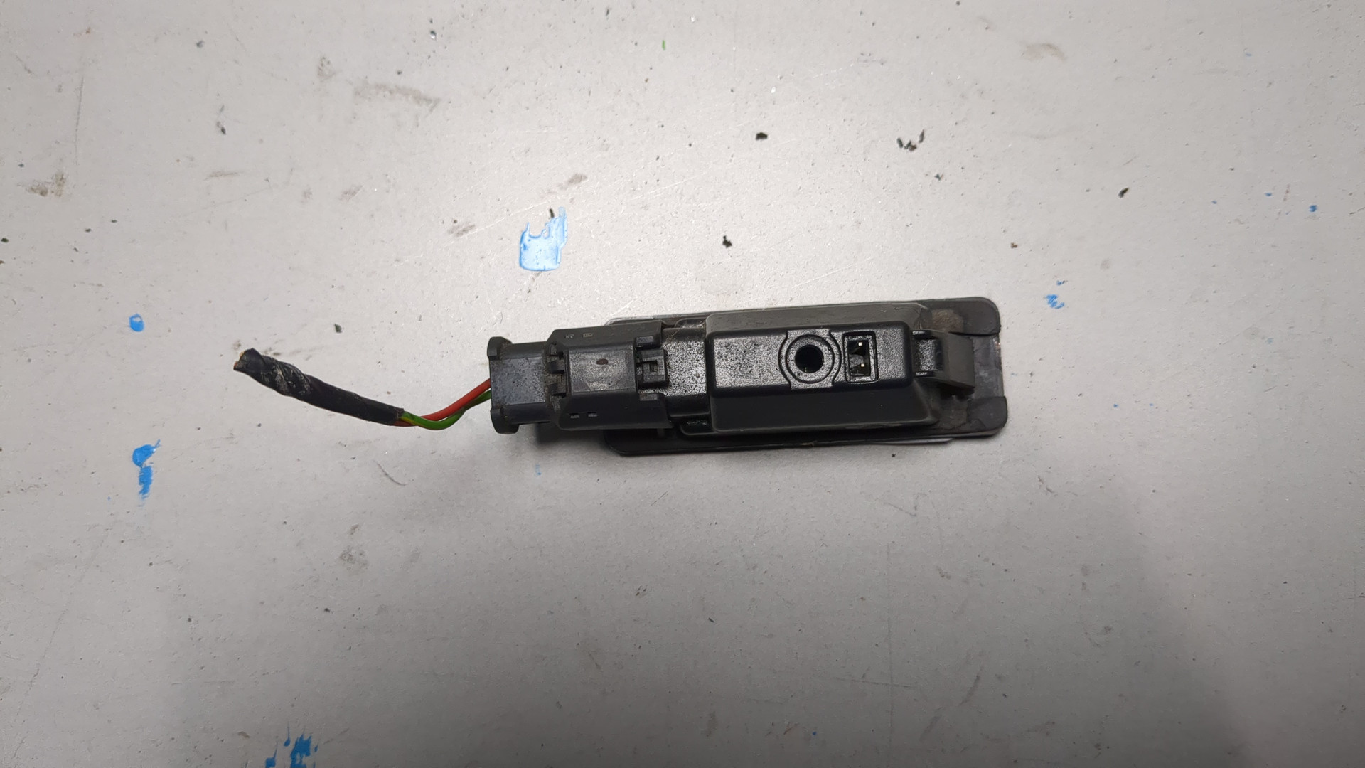 Фонарь подсветки номера