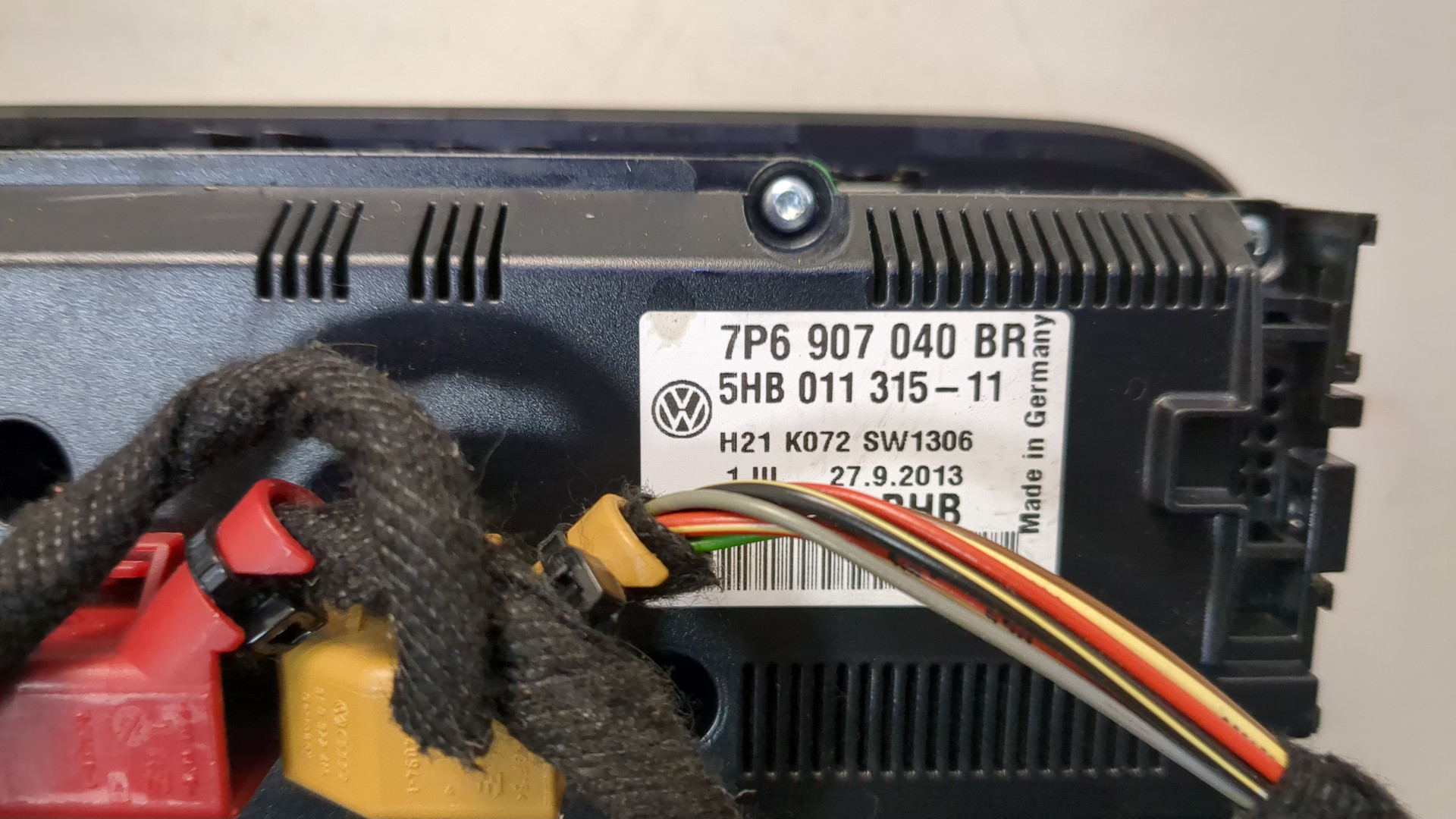 Переключатель отопителя