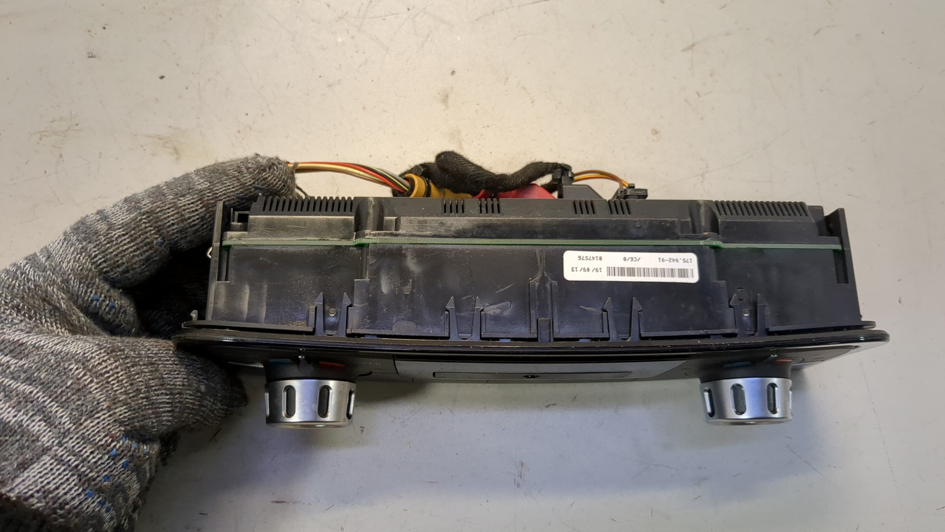 Переключатель отопителя