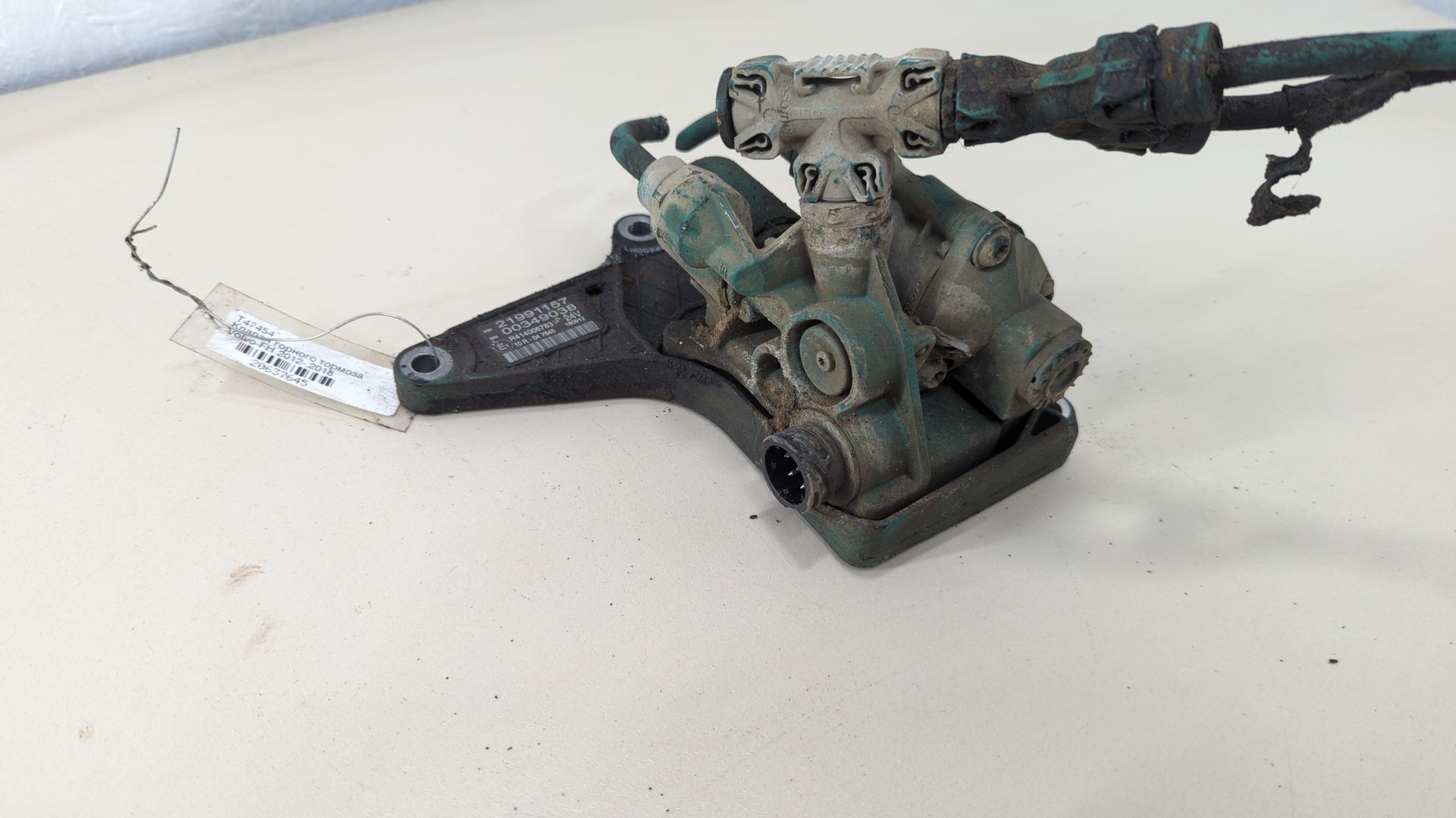 Клапан аварийного растормаживания