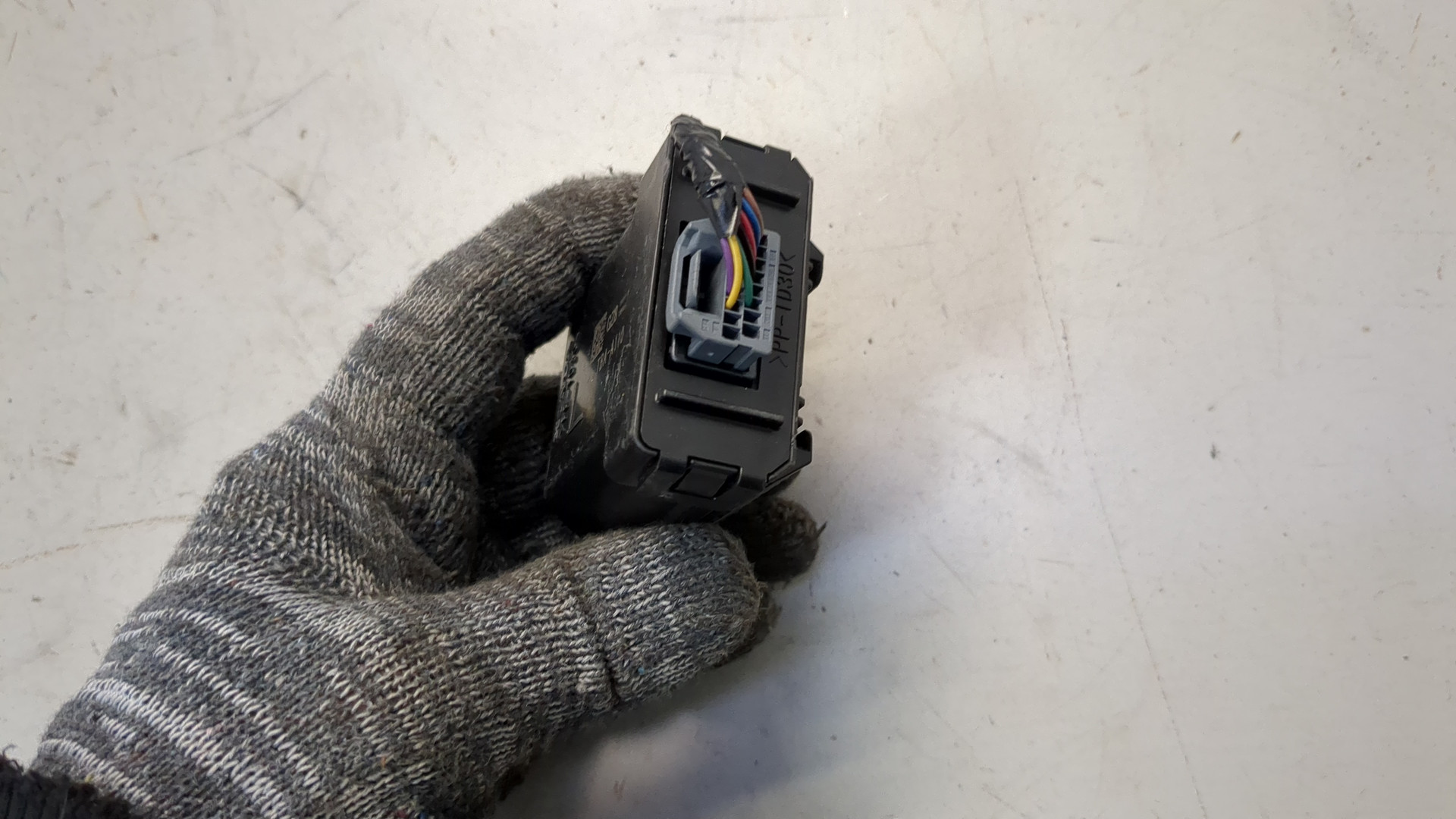 Блок управления климатической установкой