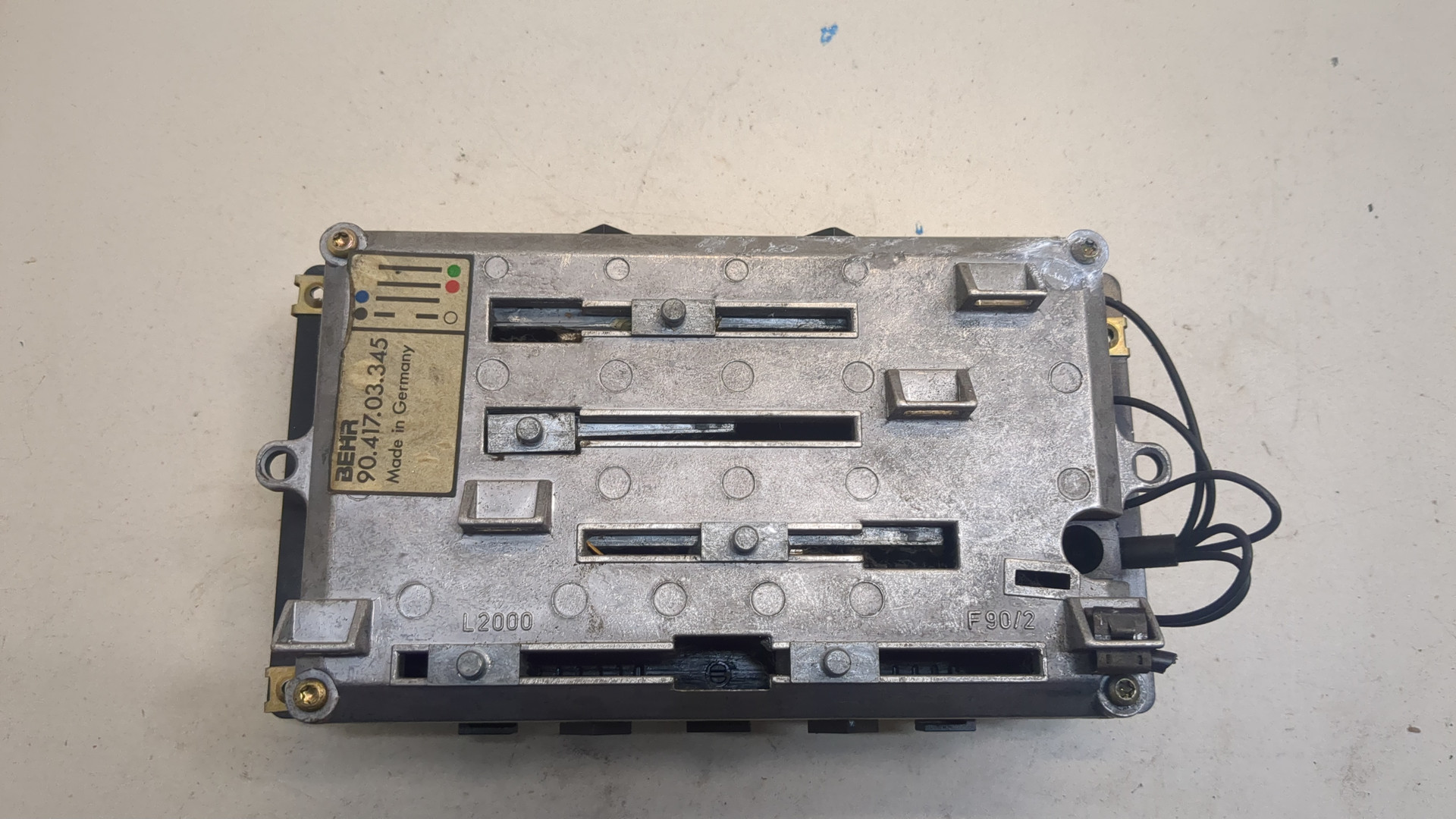 Переключатель отопителя