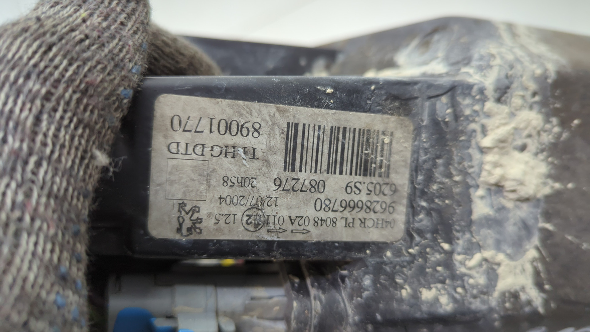 Фара правая