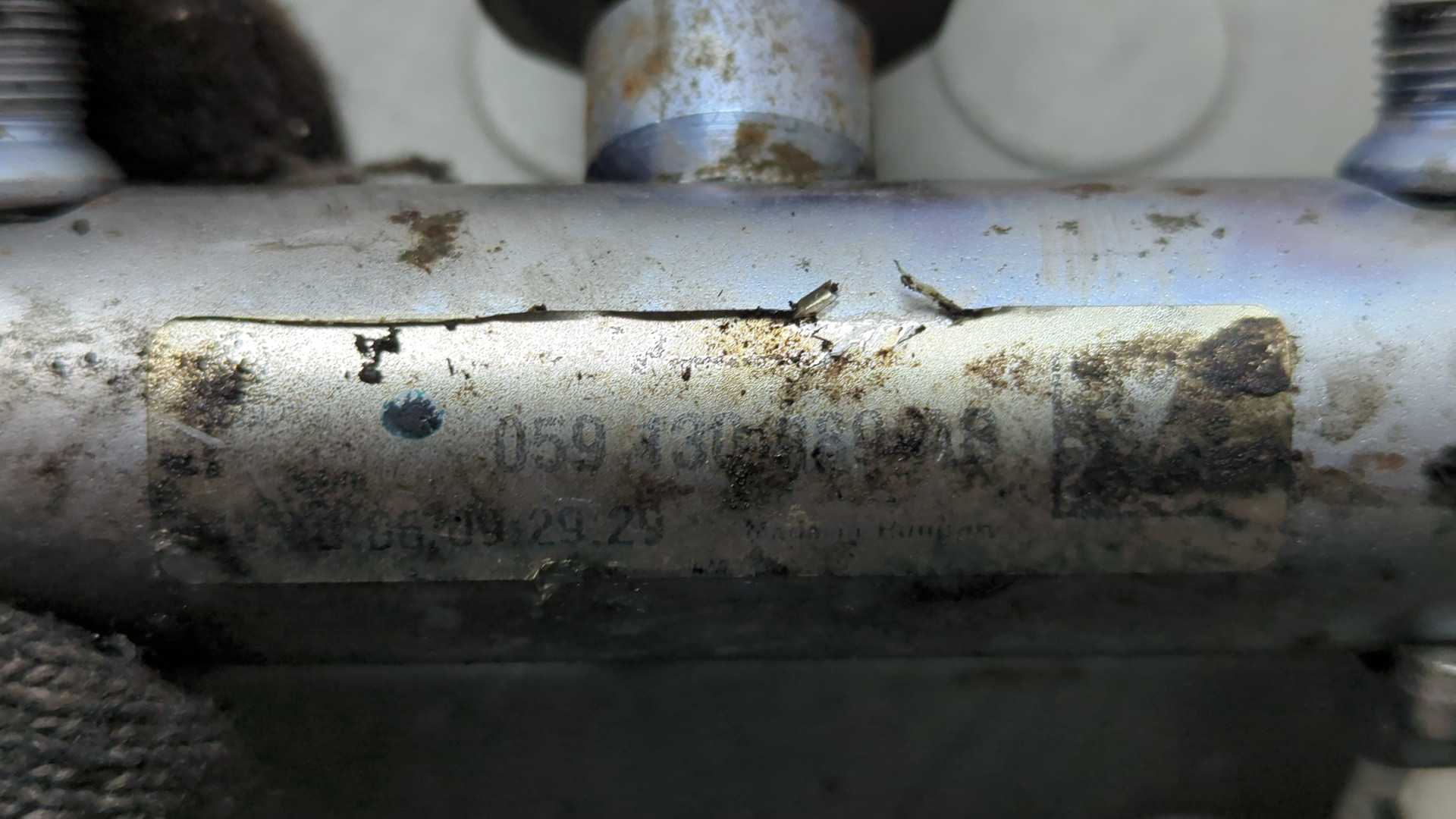 Рейка топливная (рампа)