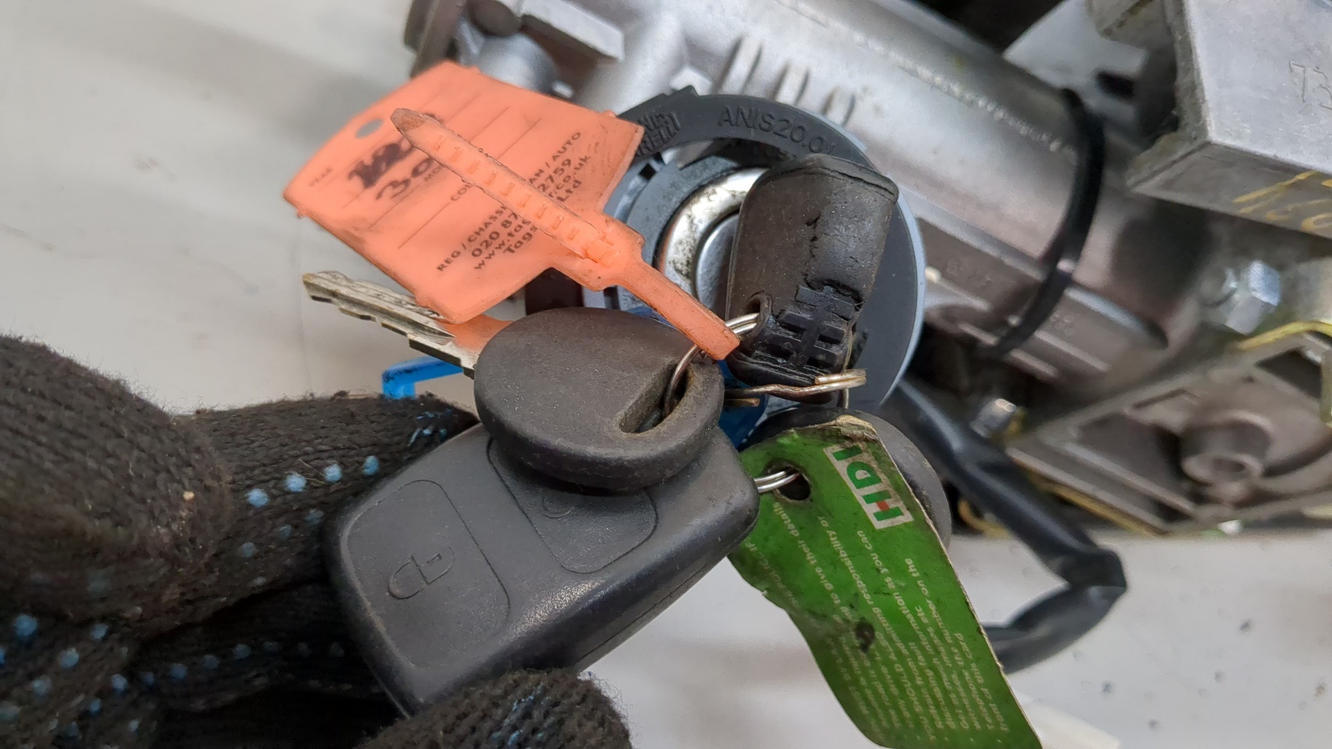 Колонка рулевая